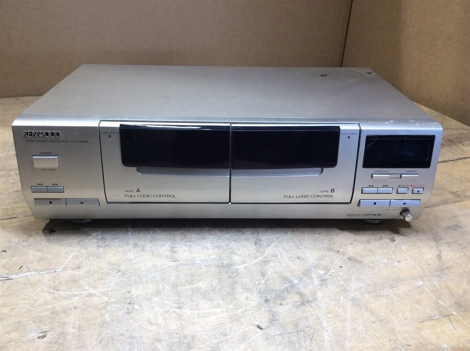 Kenwood KXF-W1030 Stereo Double Cassette Deck
