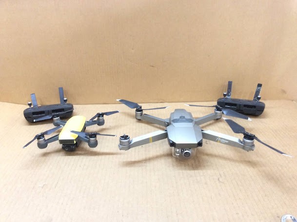 DJI Mavic Pro Platinum&DJI Spark Drone with Remote Controller