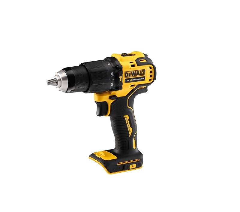 DEWALT 18V XR Compact Brushless Hammer Drill Driver - Skin Only. NB: Has be