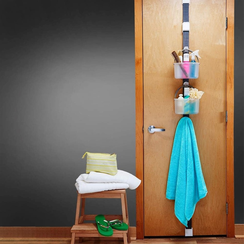 MADESMART Hanging Door Caddy System, Gray 95-79800-06 NB: Slightly Damaged
