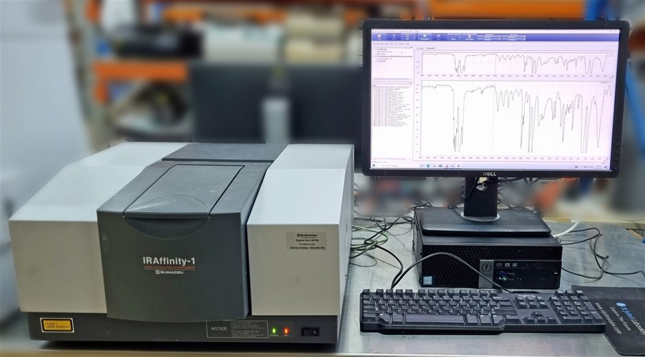 FTIR including Specac Universal ATR Diamond Accessory and Pressure Arm