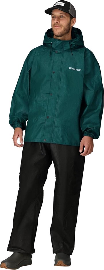 FROGG TOGGS MENS Classic All-sport Waterproof Breathable Rain Suit, Top Siz