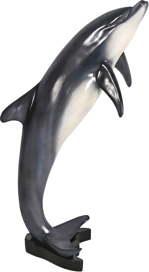Design Toscano Leaping Sea Dolphin Statue Size: Medium