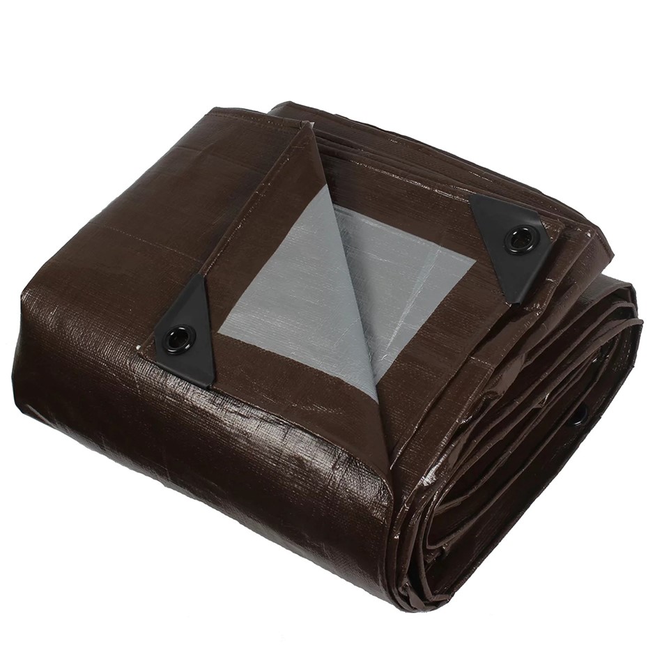 SIGNATURE 2 PACK Heavy Duty Tarps, 3.6m x 4.8m. NB: no packaging