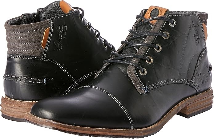 WILD RHINO Men's Chambers Boot, Black, EU 47/US 14. Buyers Note - Discount