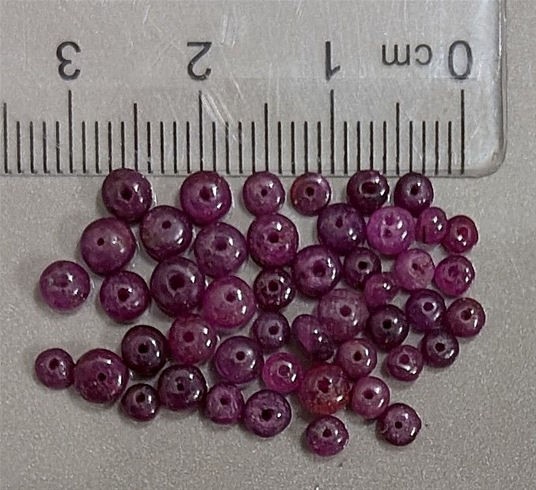 15 Carats RUBY Gemstone Beads