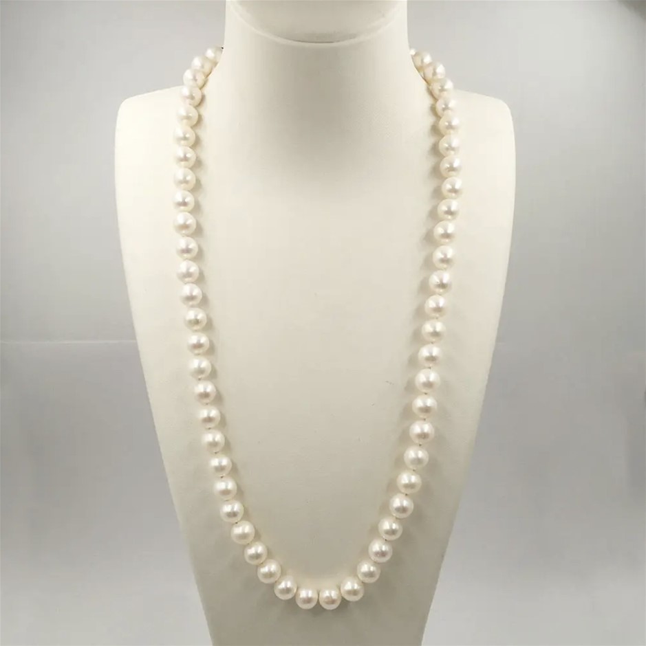 24" Sea Shell Pearl Necklace