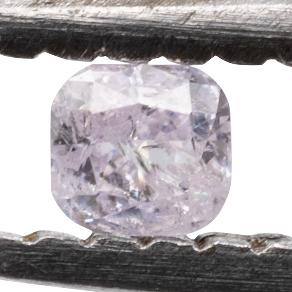 0.04ct Natural Untreated Pink Diamond