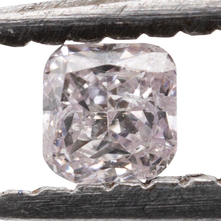 0.05ct Natural Untreated Pink Diamond