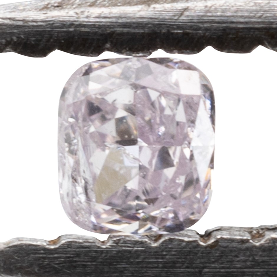 0.04ct Natural Untreated Pink Diamond