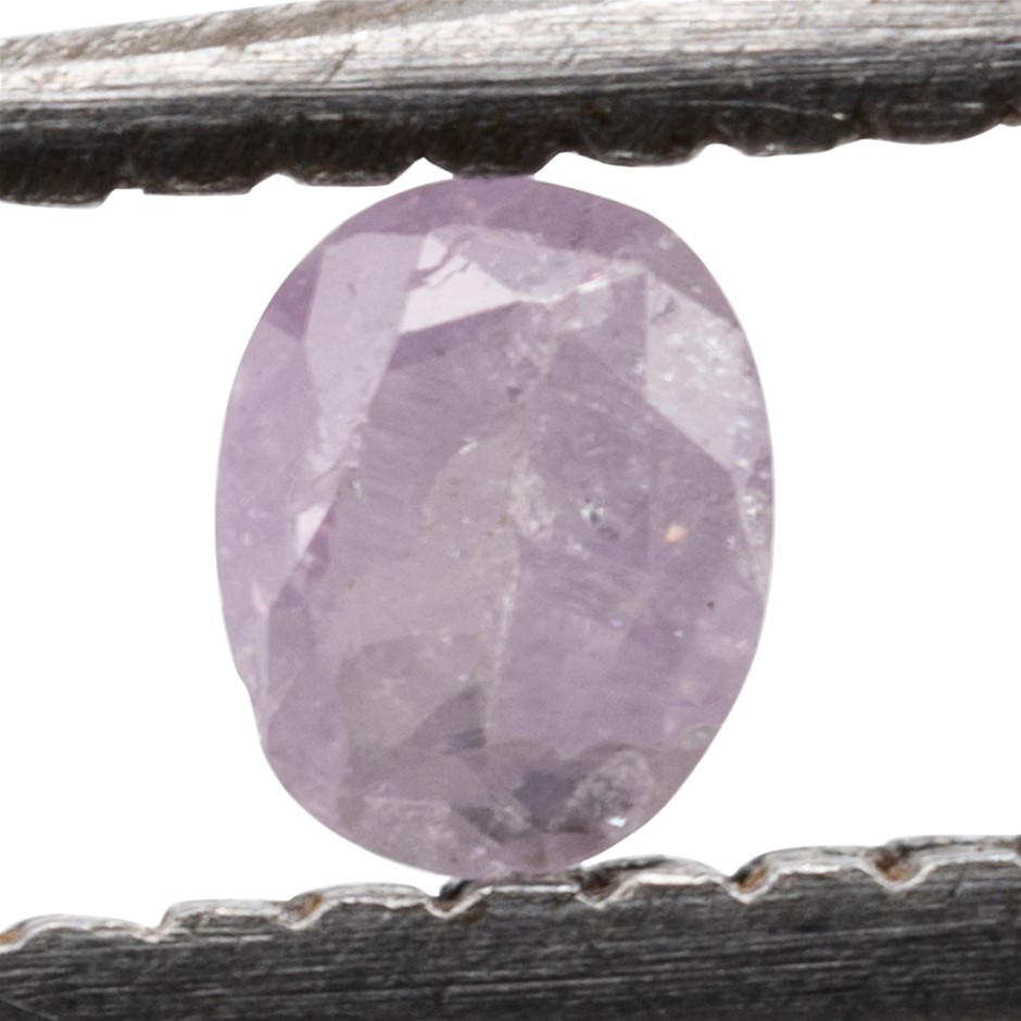 0.10ct Natural Untreated Pink Diamond