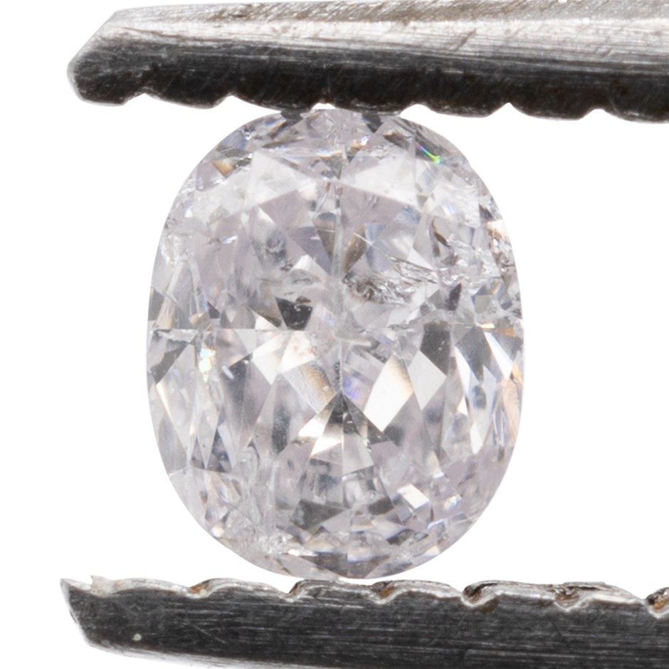 0.11ct Natural Untreated Light Pink Diamond