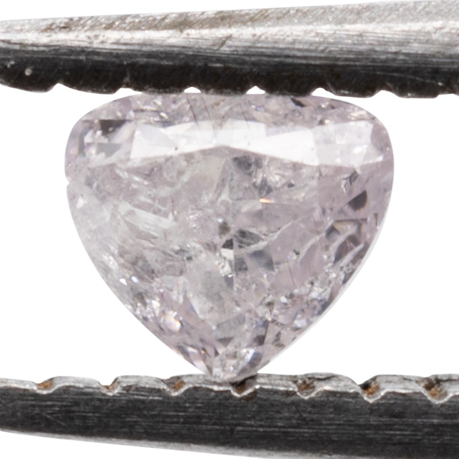 0.11ct Natural Untreated Pink Diamond