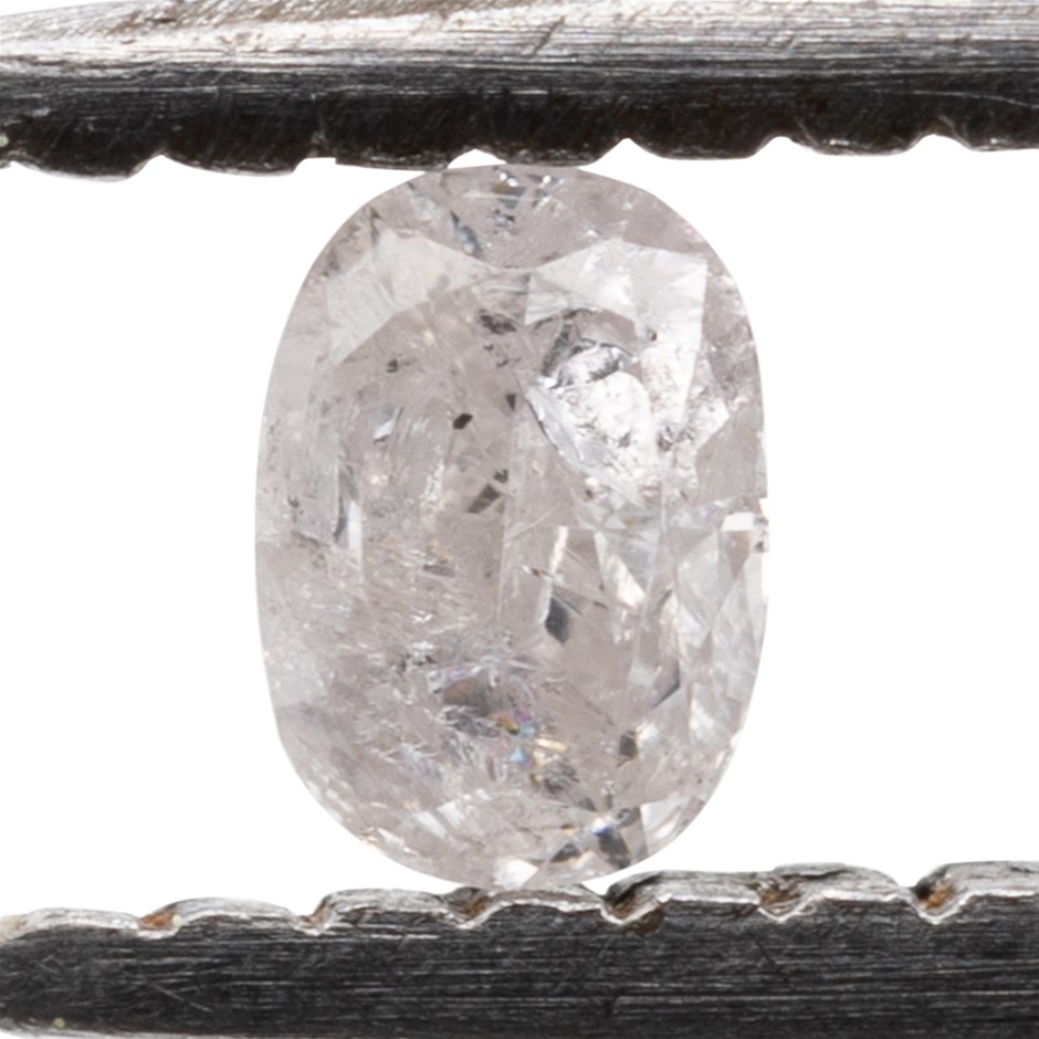 0.07ct Natural Untreated Light Pink Diamond