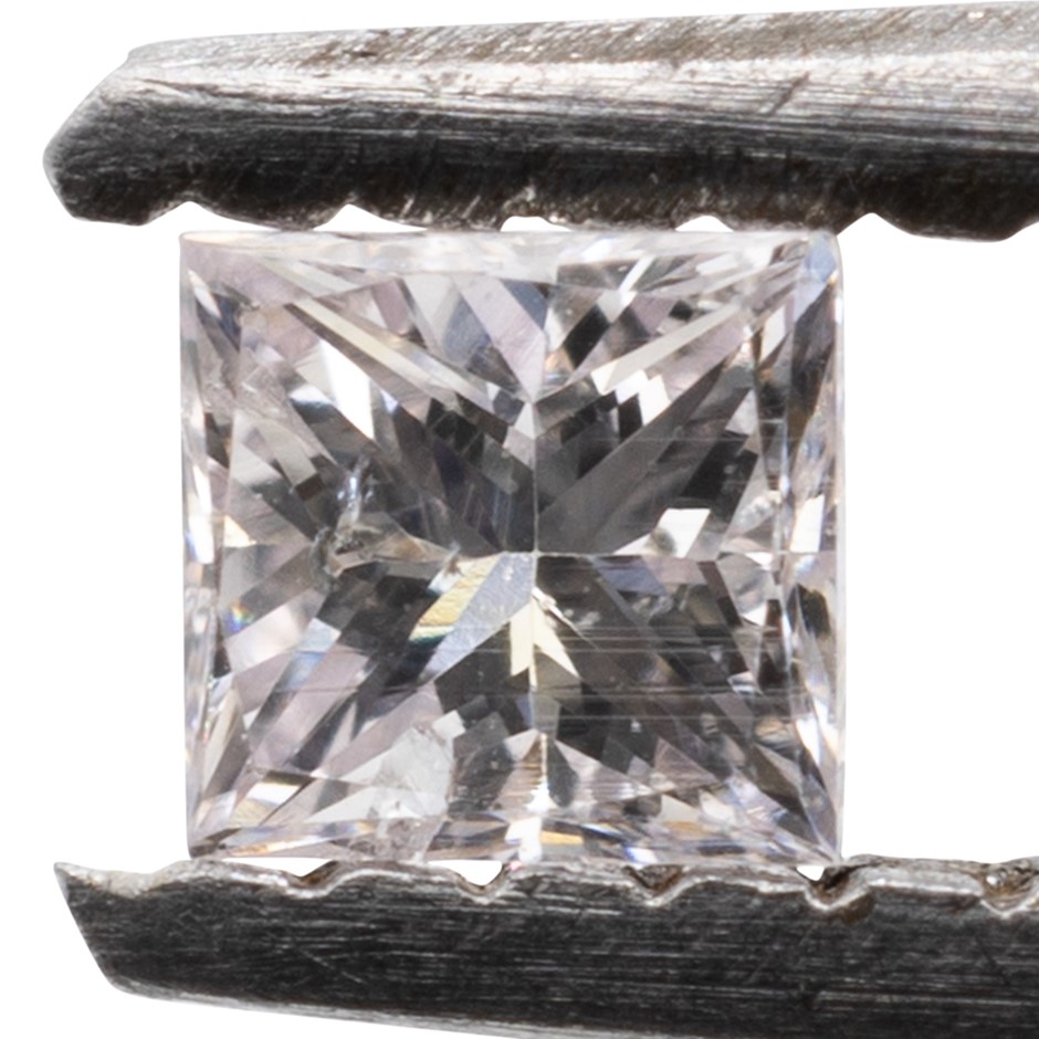 0.07ct Natural Untreated Light Pink Diamond