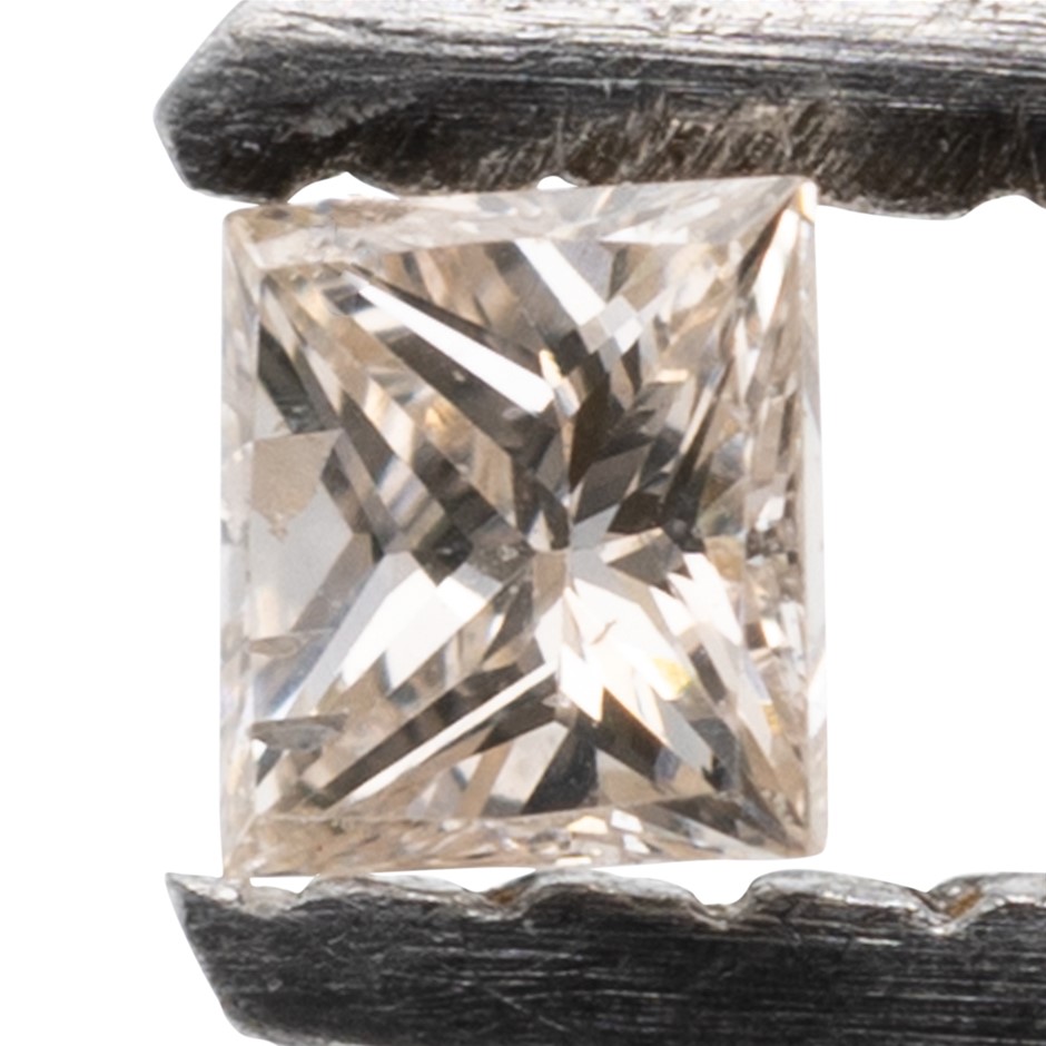 0.04ct Natural Untreated Champagne Pink Diamond