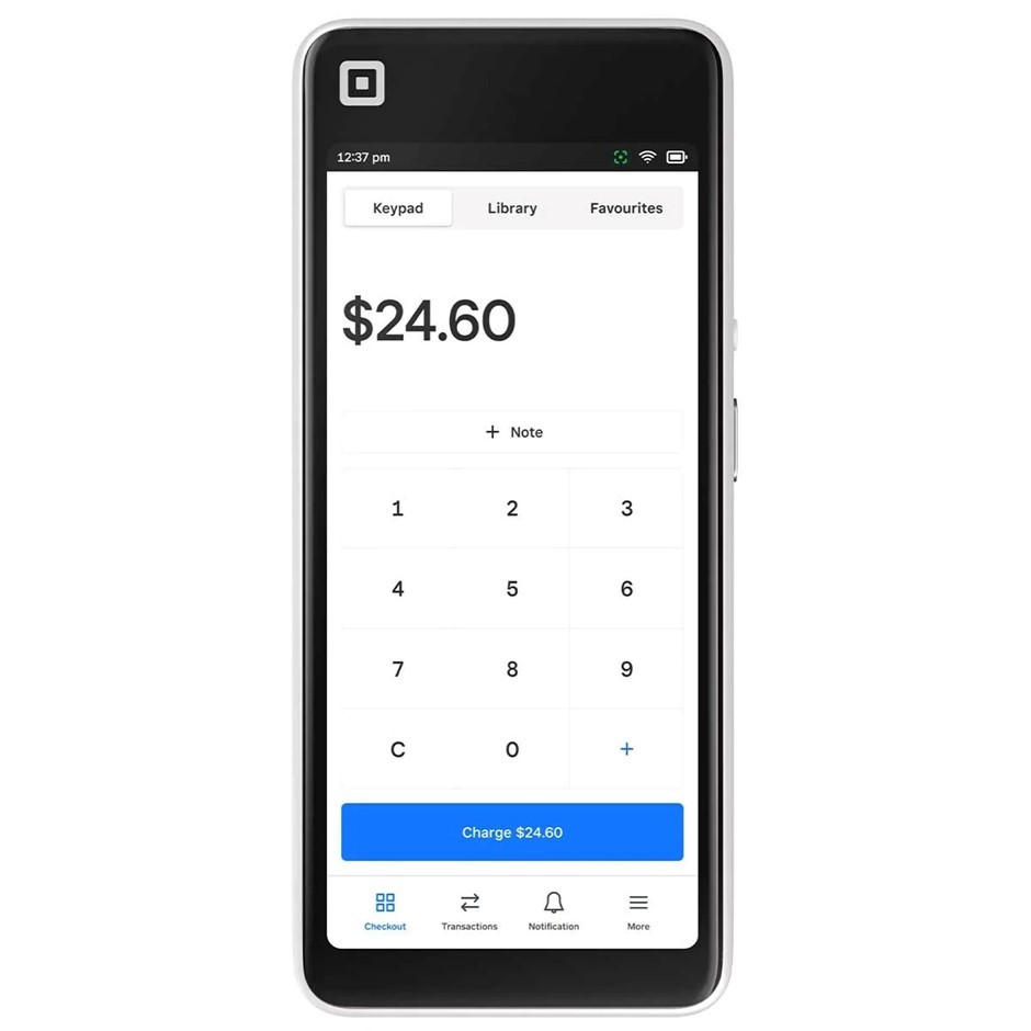 SQUARE Handheld T3 EFTPOS Machine  Buyers Note - Discount Freight Rates App