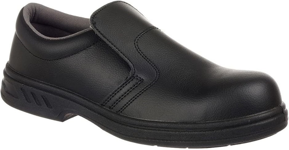 PORTWEST Steelite Slip on Safety Shoe, Size US 2 / UK 1 / EU 34, Colour: Bl