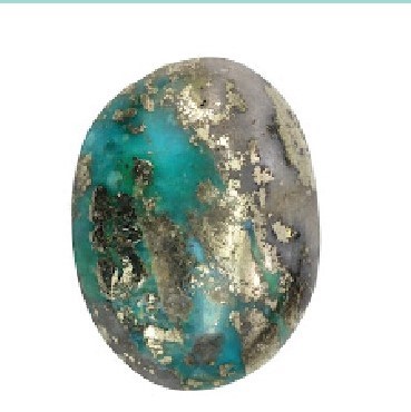 21.88 carat Natural blue turquoise usd val: $2735