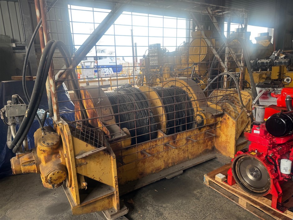 Used 75 Ton Slipway Winch