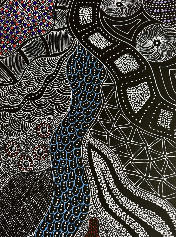 Original Aboriginal Painting Rayleen Price Pula