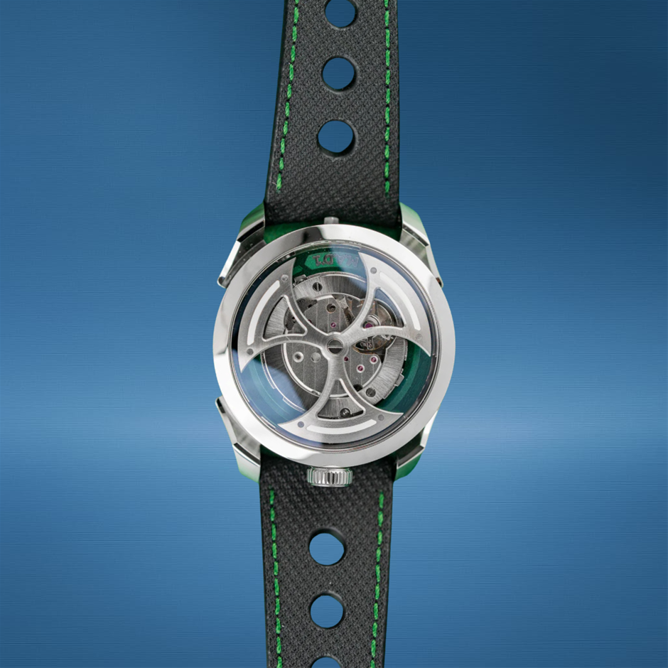 M.A.D. Editions Green M.A.D.1 Stainless Steel Textile Fabric BxP & COA