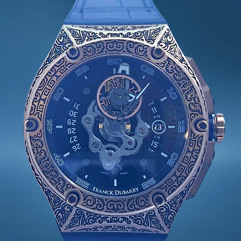 Franck Dubarry Crazy Wheel Bronze CW-04-08 43mm BxO & COA