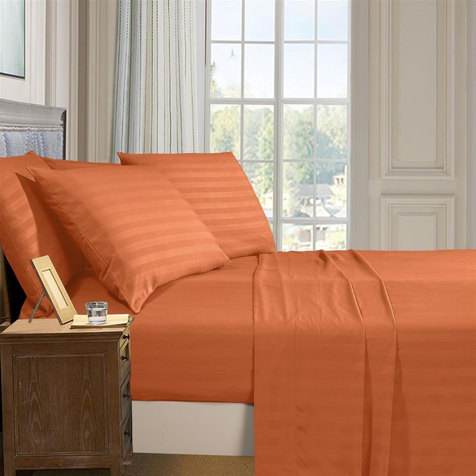 ELEGANT COMFORT 4-Piece Sheet Set 1500 THC Microfiber, Deep Pocket, Wrinkle