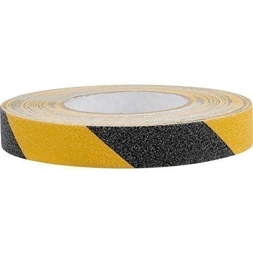 3 Rolls x HIGHPOWER 25mm x 18M Anti-Slip Tapes, Yellow/Black.