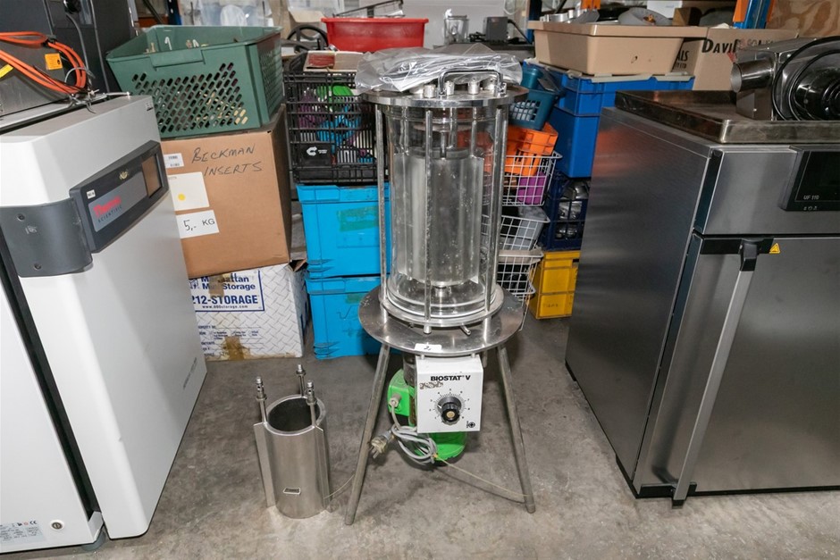 Fermentation Culture Vessel 12.5L with Variable Speed Drive Motor