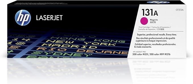 HP 131A (CF213A) Magenta Original Laserjet Toner Cartridge, Standard