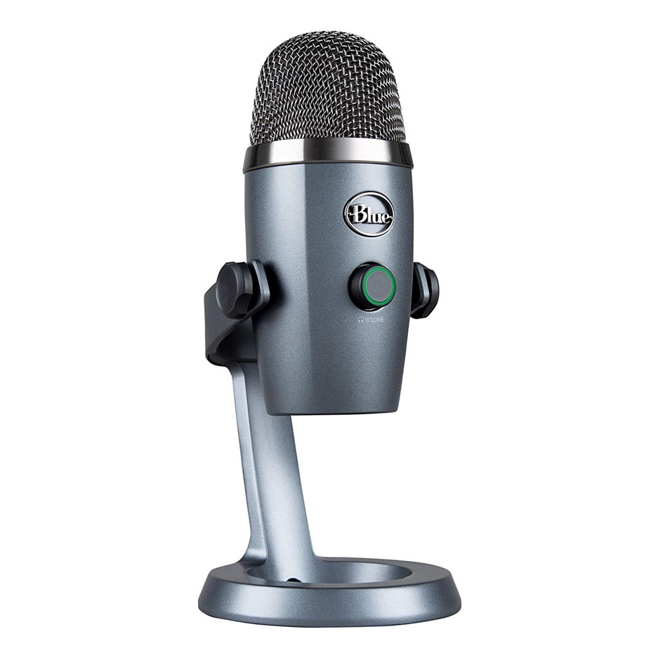 BLUE YETI Nano Premium USB Mic for Recording and Streaming - Shadow Grey. N
