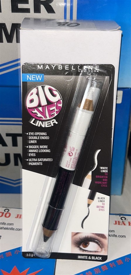 3x MAYBELLINE Big Eyes Eyeliner