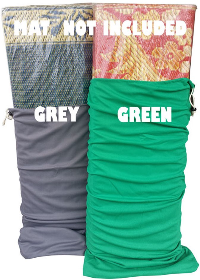 Picnic Mat Cover, Cotton Fabric, Machine Washable Grey