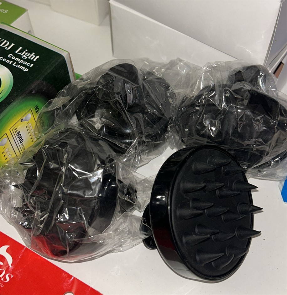 4x Hair Scalp Massager/Shampoo Brushes