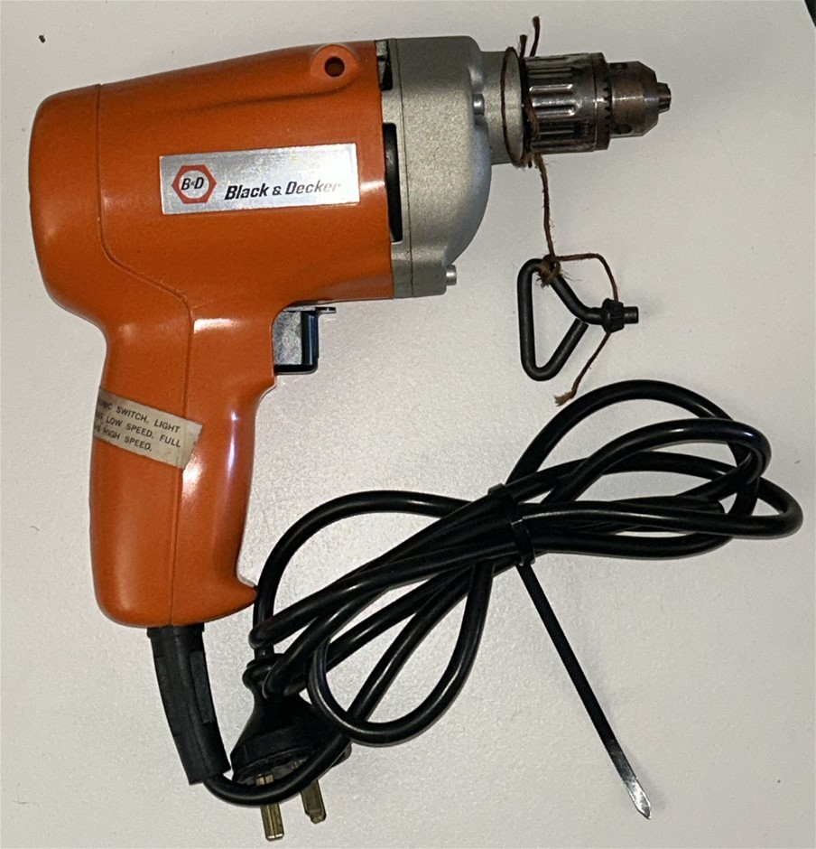 Black & Decker Corded Electric Drill