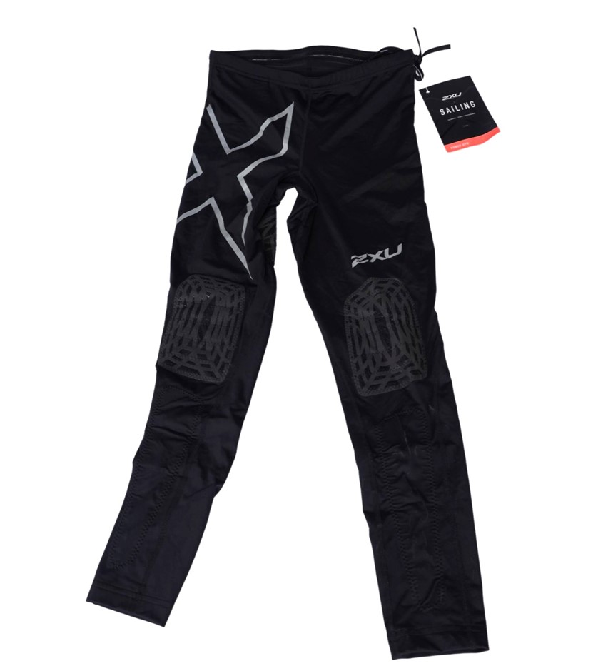 5 x 2XU Women's High Performance Power Compression Tights, Size M, Black/Re