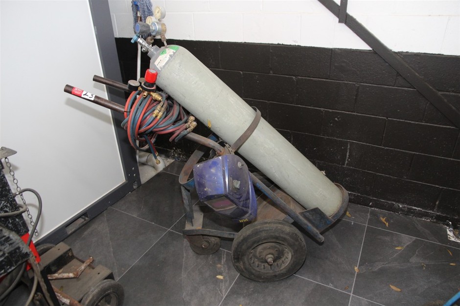 Mobile Oxy Set Trolley