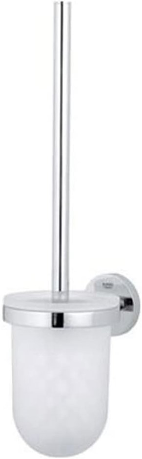 GROHE Essentials Toilet Brush Set (Material: Glass & Metal, Wall Mounted, D