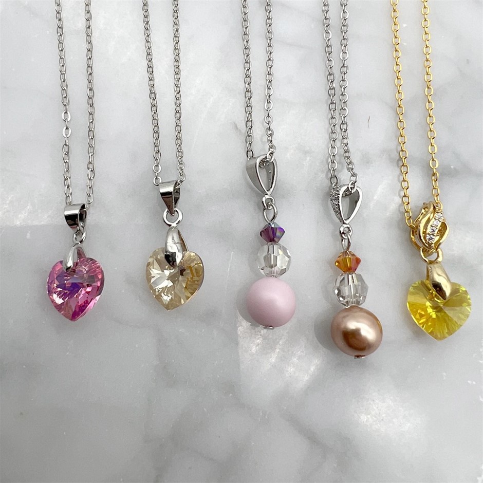 Swarovski® Austrian Crystal Pendant Necklaces