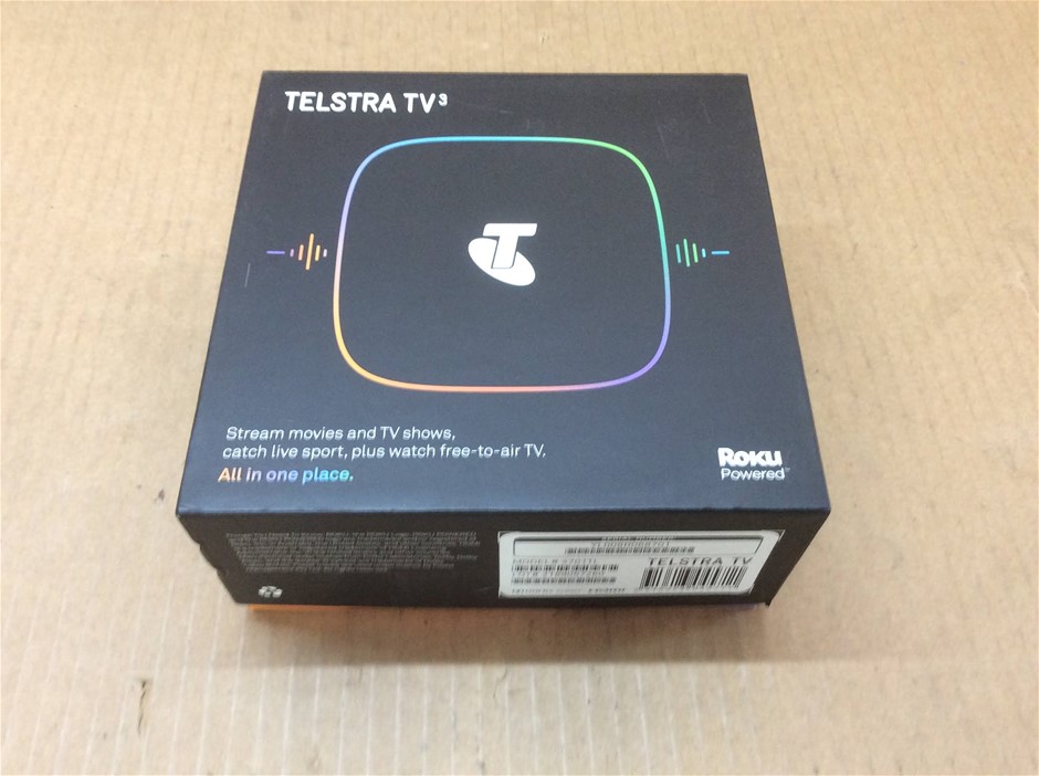 Telstra TV 3 Model 4701TL Roku Streaming Media Player - New
