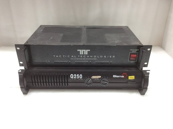 Tactical Distributed Power Supply & Biema Power Amplifier (Lot of 2)