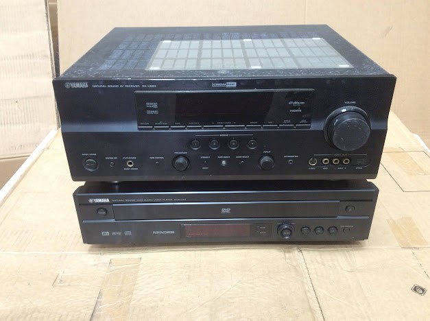 Yamaha DVD-CX1 A/V Player&RX-V663 AV Receiver (Lot of 2)