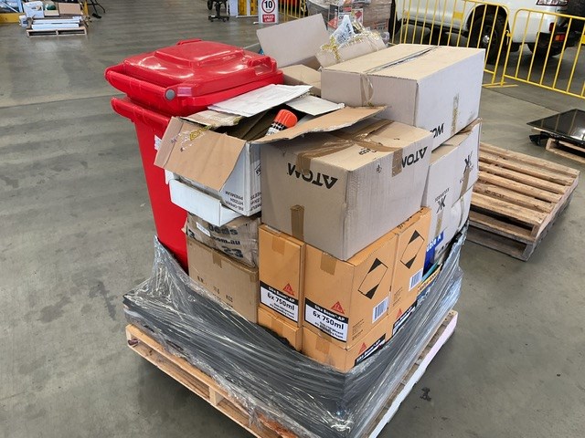 Pallet of Assorted Industrial Supplies