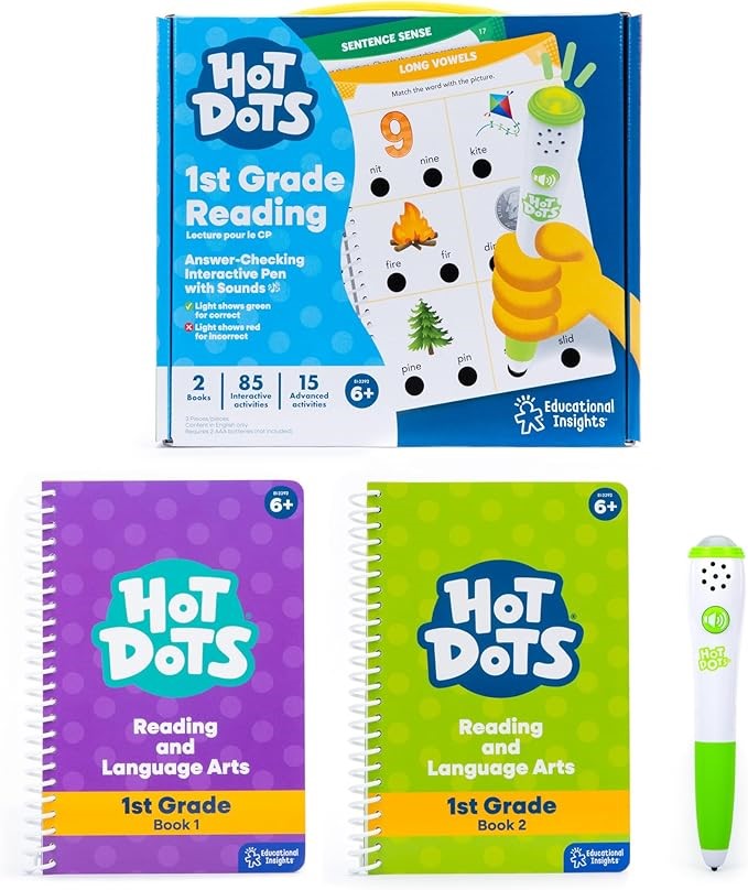 HOT DOTS Jr Let's Master Grade 1 Reading.