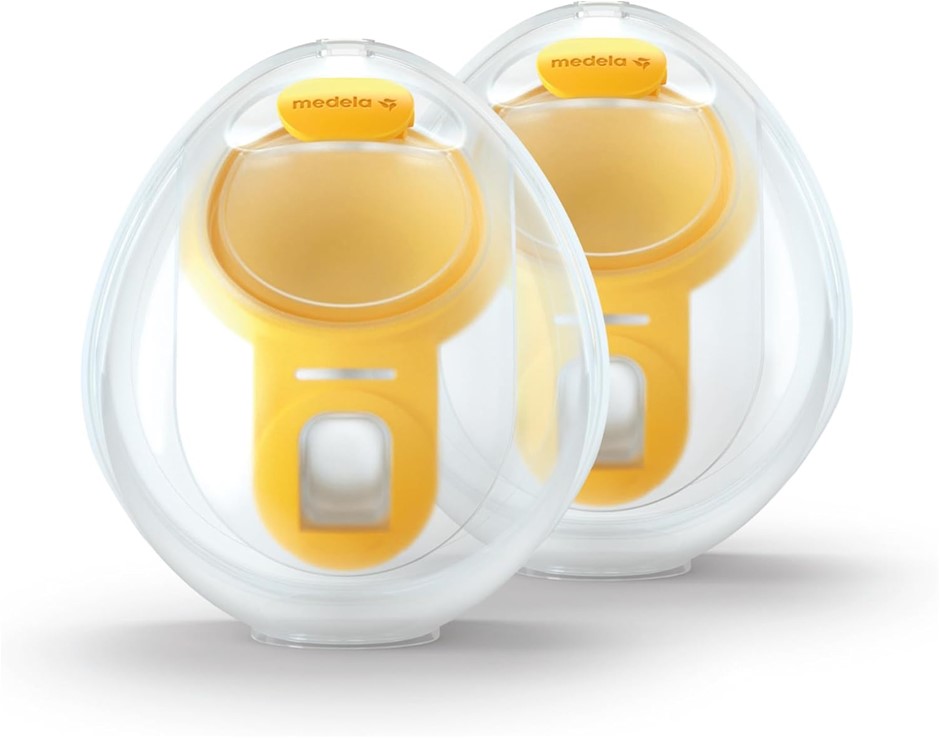 2 x MEDELA Hands-Free Collection Cups, Compatible with Freestyle Flex & Swi