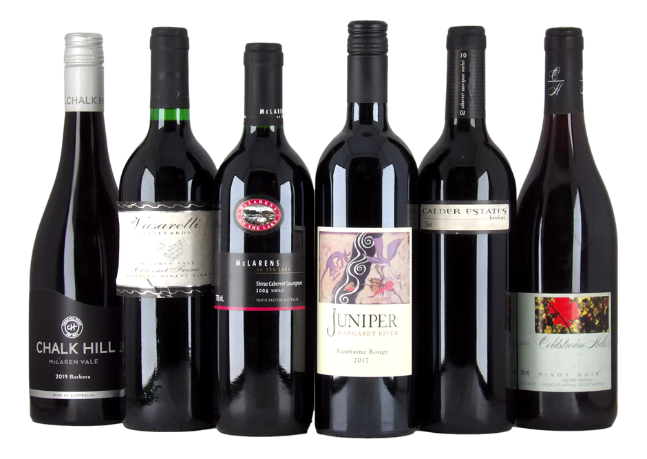Mixed Red Wine Pack (6x 750mL) Multi Region