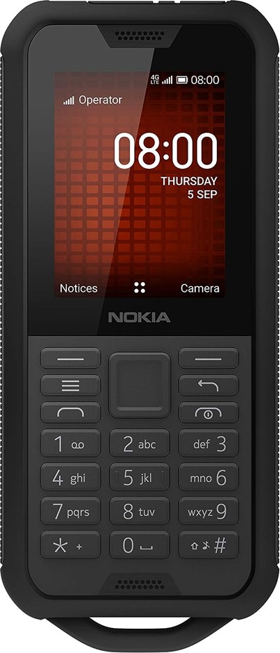 NOKIA 800 Tough 2.4 Inch 4G UK SIM-Free Feature Phone with Google Assistant