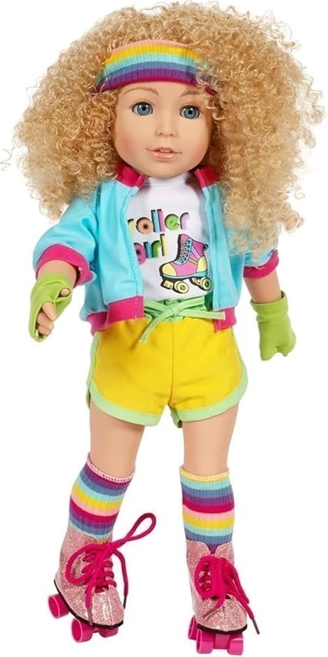 ADORA - Realistic 18-inch Doll - "SOPHIA DISCO DIVA". Soft, Huggable Body.