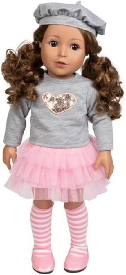 ADORA - Realistic 18-inch Doll - "JACQUELINE". Soft, Huggable Body. Moveab
